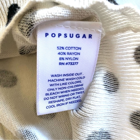 Popsugar Polka Dot Sweater - Picture 4 of 4